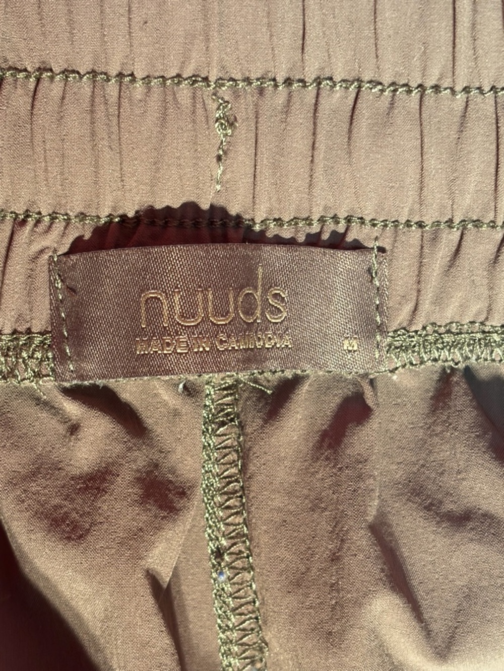 nuuds Jogger Pants Bundle Size M Dusty Blue Taupe Brown Athleisure - Picture 3 of 5
